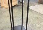 Custom Steel cage pedestal