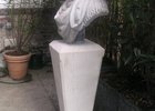 Stone pedestal, art mount, outdoor pedestal, custom pedestal